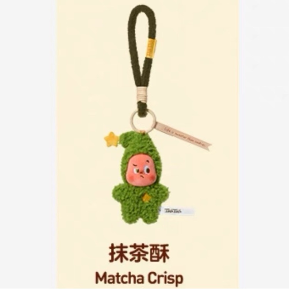 Matcha Crisp Green Plush Keychain 100%authentic!!!